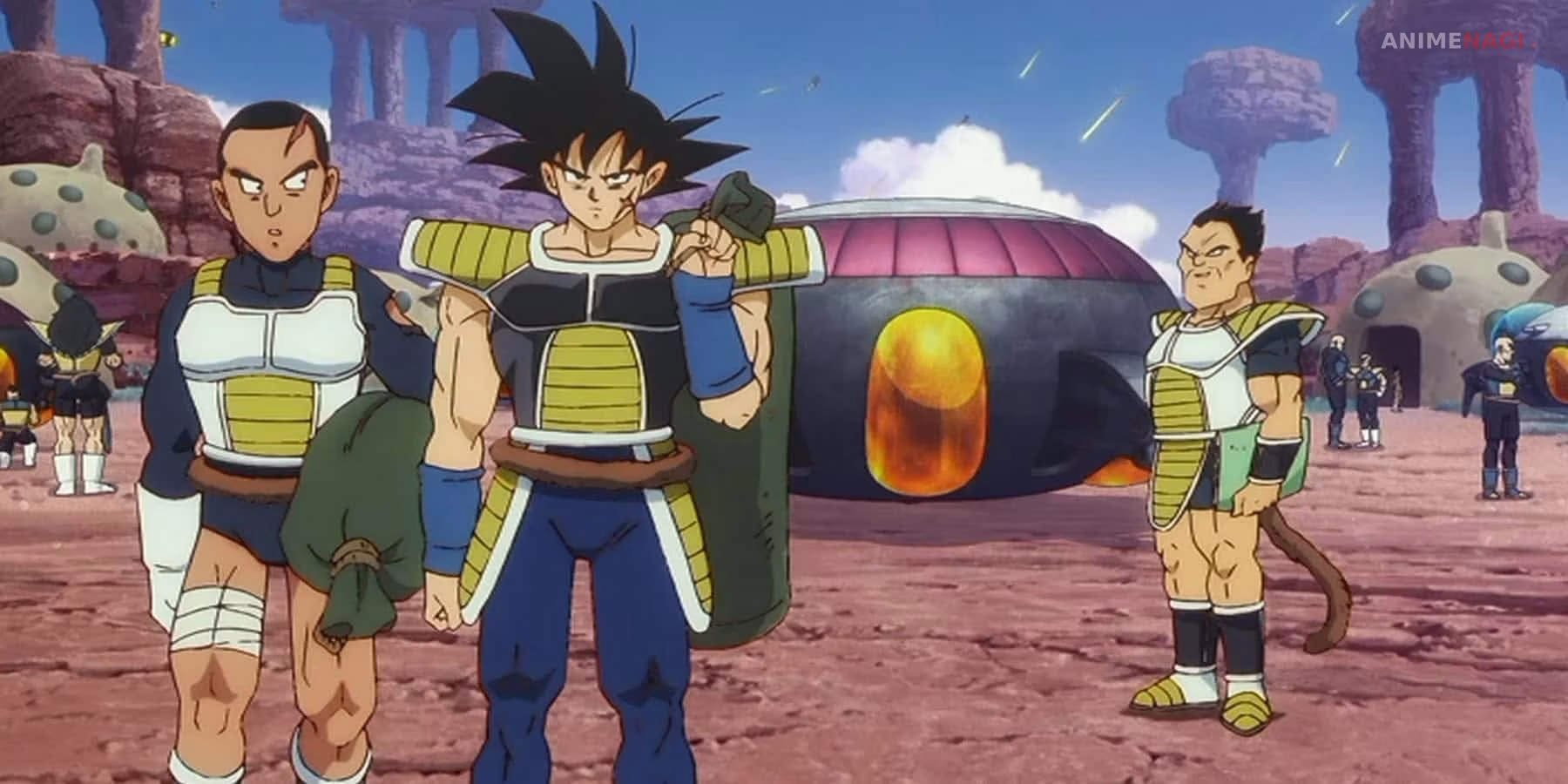 Saiyan society’s violent nature mirrors the world Yamoshi once rebelled against