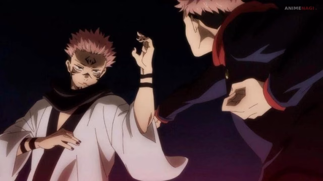 Yuji Itadori confronts Sukuna in the final battle, marking the climax of the Shinjuku Showdown arc