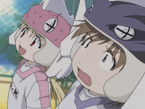 A still from Alien Nine OVA