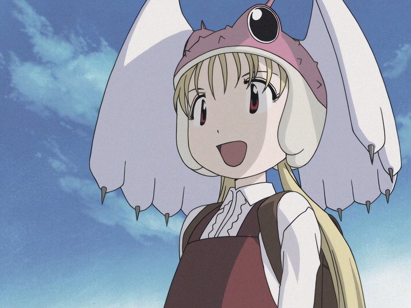 A still from Alien Nine OVA