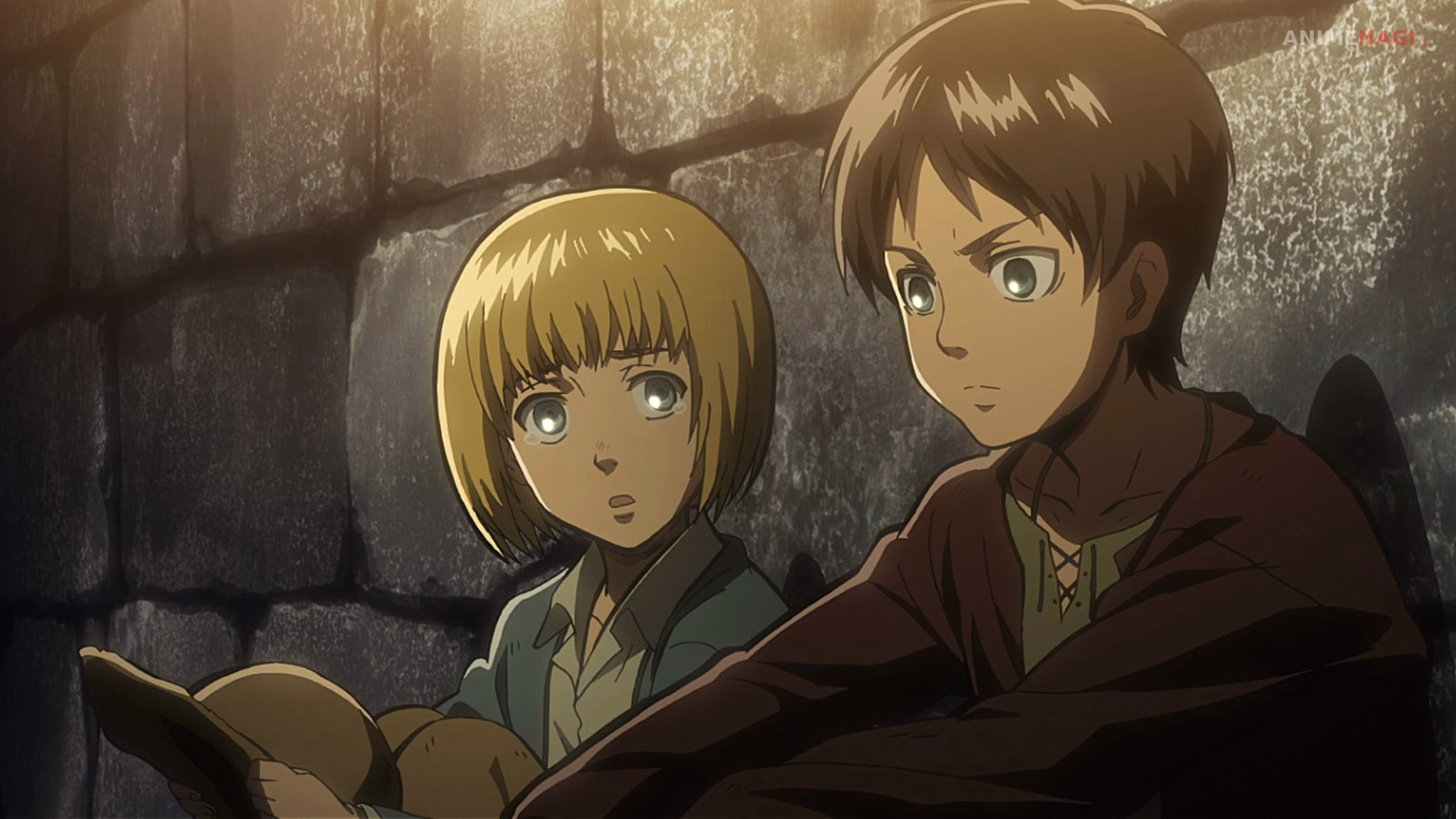 Eren Yeager, and Armin Arlert