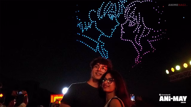 Crunchyroll’s Ani-May 2026 Ends With Stunning Delhi Drone Show and Massive Fan Events in India