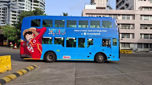 ONE PIECE Takes Over Mumbai Streets With Crunchyroll’s Egghead Arc Campaign
