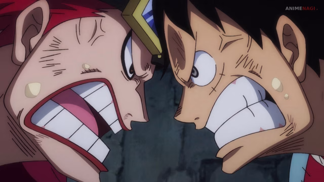 Luffy and Kid Reunion at Onigashima in One Piece Explained