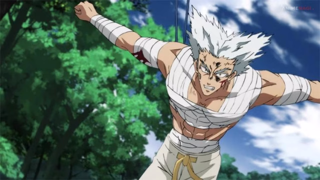 Explain the Monster Association Saga's beginning and Garou's introduction, which define Season 2.