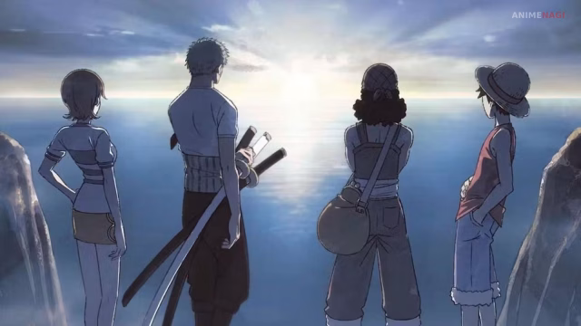 The One Piece Anime Remake Key Art Recreates Eiichiro Oda’s Original Manga Debut